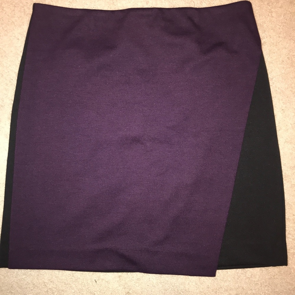 Purple and Black Pencil Skirt 💜🖤
